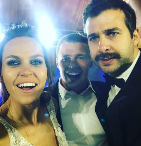 Меладзе и Ургант зажгли на шикарной свадьбе российского футболиста