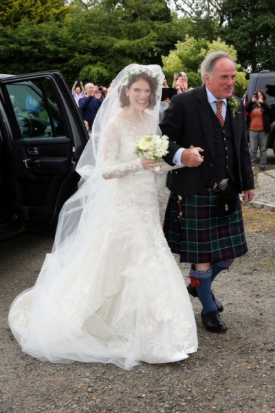 Кит Харингтон и Роуз Лесли поженились в Шотландии