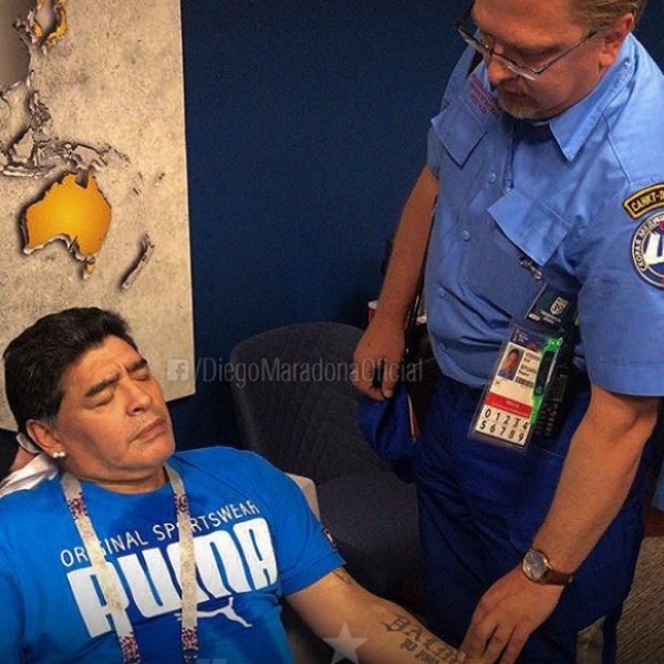 Марадона рассказал о госпитализации после матча Аргентины