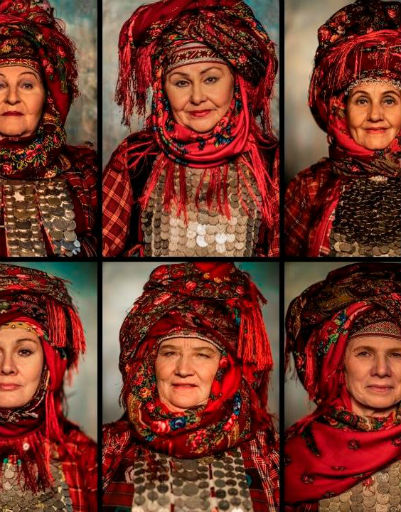 «Бурановские бабушки» устроили гламурную фотосессию 