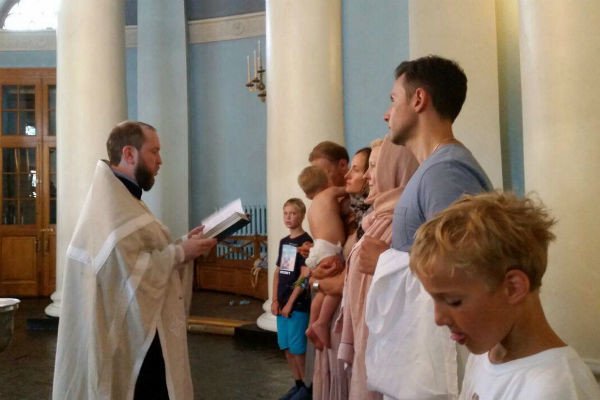 Бывшая невестка Татьяны Васильевой крестила сына