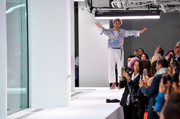 Неделя моды в Нью-Йорке: Кайя и Пресли Гербер приняли участие в показе Sies Marjan 