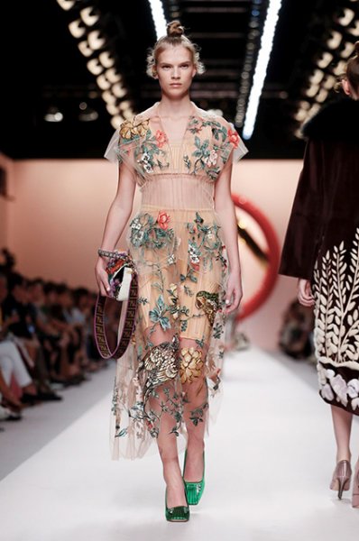 Неделя моды в Милане: Кендалл Дженнер, Белла Хадид и другие на показе Fendi 