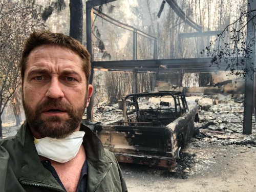 Пожары в Калифорнии разрушили дома знаменитостей