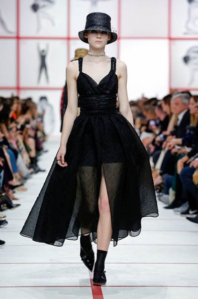 Неделя моды в Париже: Наталья Водянова с сестрой, Дженнифер Лоуренс и другие на показе Dior осень-зима 2019/2020 