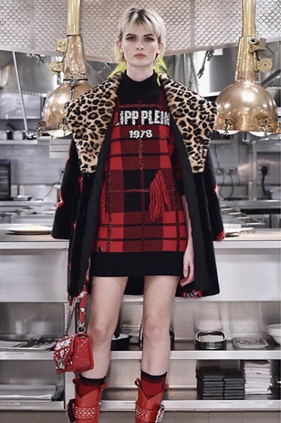 Неделя моды в Нью-Йорке: Пэрис Хилтон, Микки Рурк и другие на показе Philipp Plein сезона осень-зима 2019/2020 