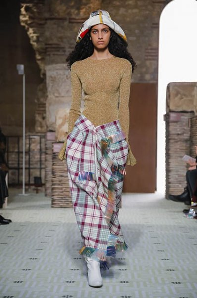 Неделя моды в Париже: Ума Турман, Азия Ардженто, Джиджи Хадид и другие на показе Lanvin осень-зима 2019/2020 