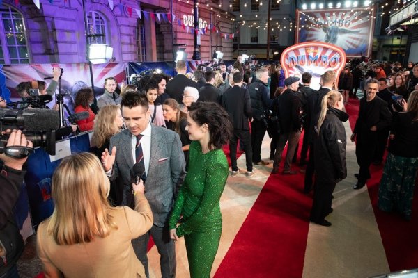 В Лондоне состоялась гала-премьера фильма «Дамбо»: Ева Грин, Колин Фаррелл и другие звезды на торжественной дорожке