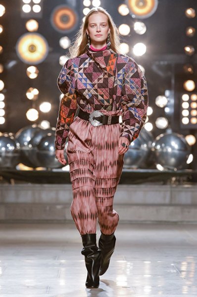 Неделя моды в Париже: Джиджи Хадид и Кайя Гербер на показе Isabel Marant осень-зима 2019/2020 