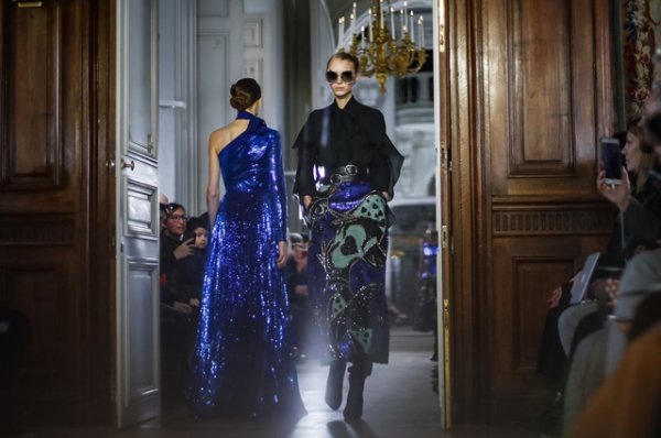 Неделя моды в Париже: Синди Бруна, Коко Роша и другие на показе Elie Saab осень-зима 2019/2020 