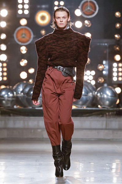 Неделя моды в Париже: Джиджи Хадид и Кайя Гербер на показе Isabel Marant осень-зима 2019/2020 