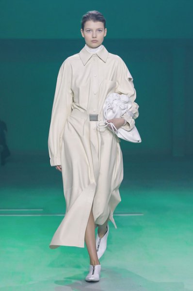 Неделя моды в Париже: беременная Кейт Мара, Бруклин Бекхэм и другие на показе Lacoste осень-зима 2019/2020 