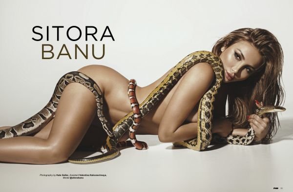 Ситора Бану снялась в сексуальной фотосессии для FHM