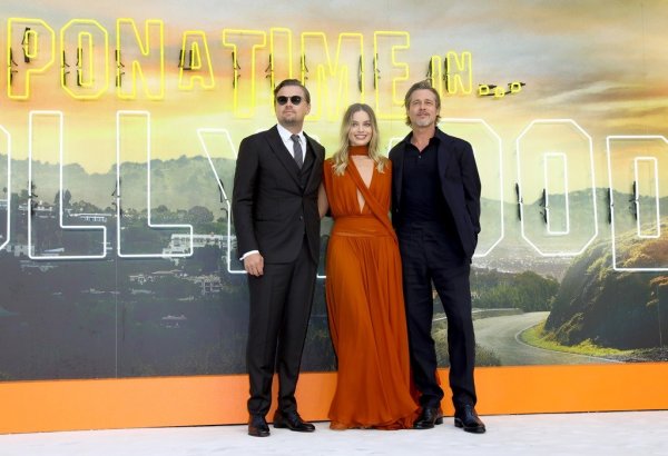 «Однажды... в Голливуде»: звезды фильма на европейской премьере в Лондоне