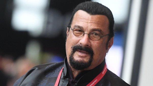 Steven Seagal celebrated his jubilee in Moscow