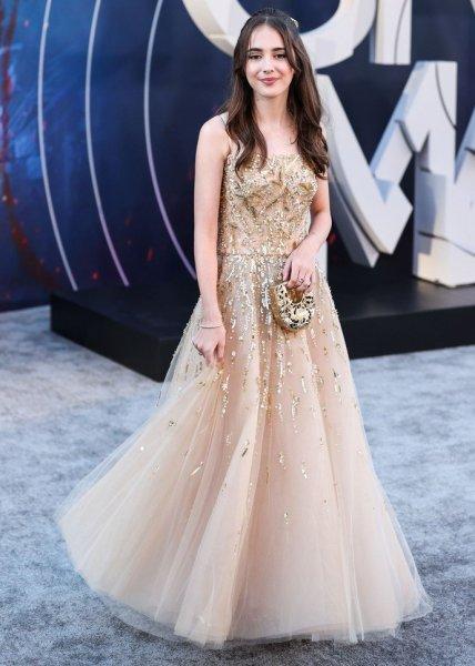Julia Butters looked like a fairytale princess at the premiere film 