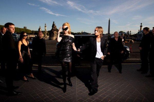 Nicole Kidman showed up in Paris with Keith Urban
