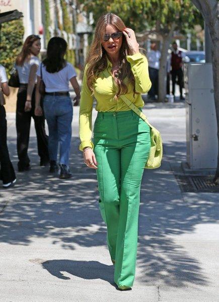 Pant ensembles from Sofia Vergara are admirable