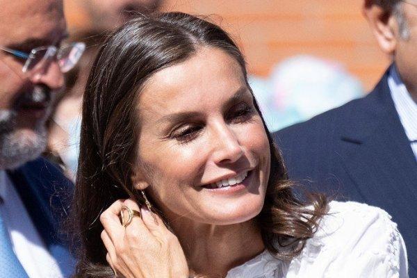 Queen Letizia of Spain wore a very unusual skirt to the film festival