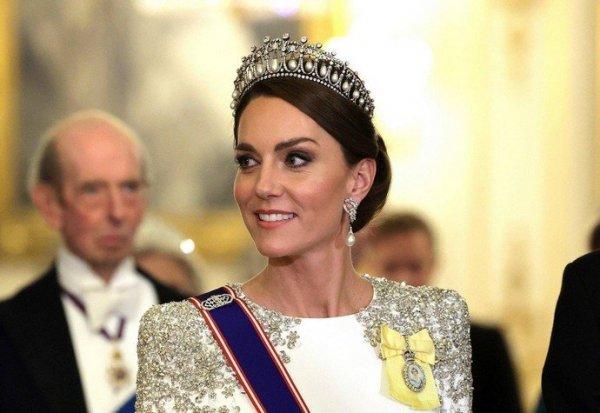 Kate Middleton pays tribute to Princess Diana by choosing her jewelery on meeting with the African President