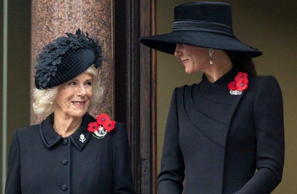 Even mourning does not spoil her: Kate Middleton appeared on Memorial Day in the pearls of Elizabeth II