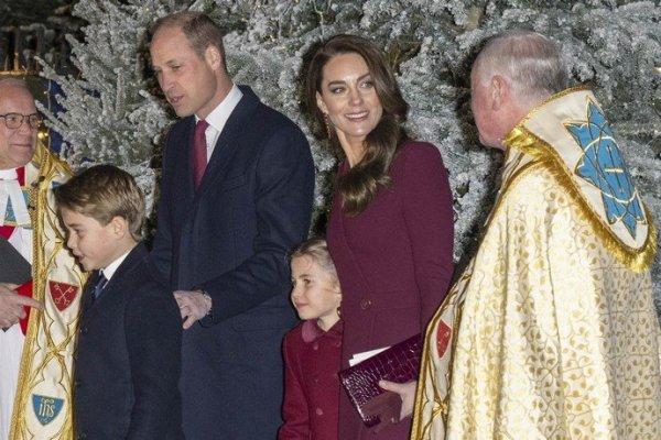 The Prince and Princess of Wales showed they were one family at a Christmas concert at Westminster Abbey