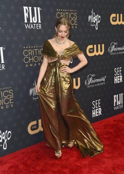 Fashion disasters: Amanda Seyfried ripped a vintage dress and Devery Jacobs couldn't pick one at Critics' Choice Awards
