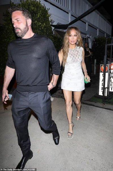 Jennifer Lopez and Ben Affleck celebrated the first year of marriage