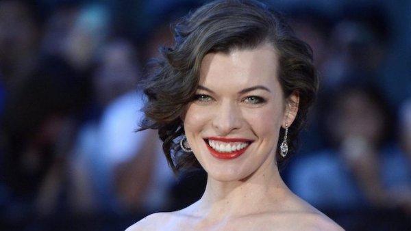 Milla Jovovich and her husband visited the Venice Film Festival