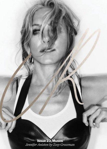 Jennifer Aniston graced the cover of a fashion glossy