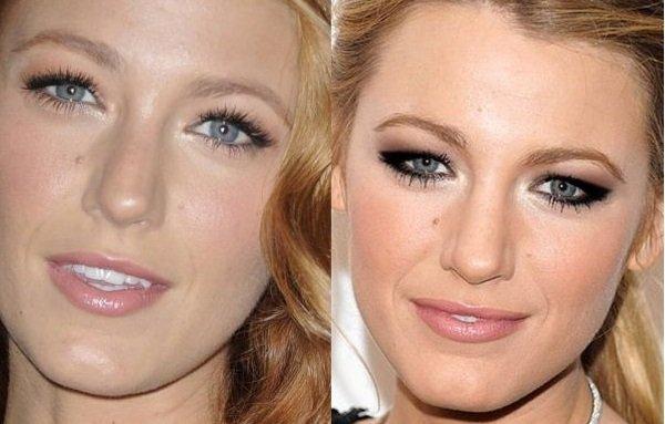 Arrows on the hooded eyelid: 30 photo examples of what to do and what not to do