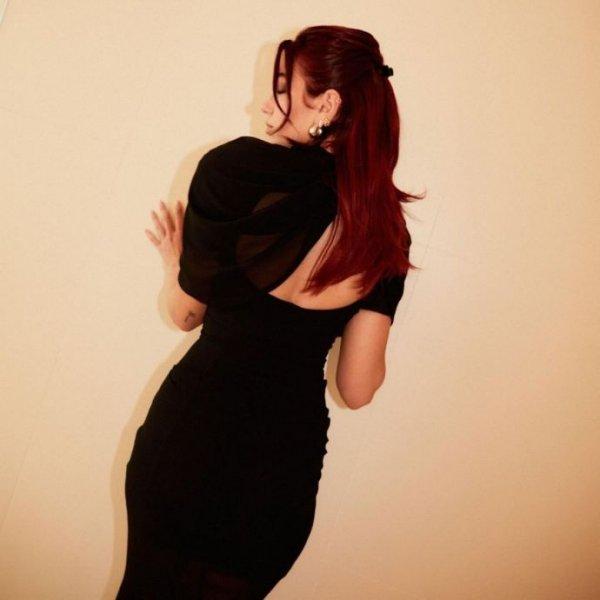 Dua Lipa shared a spectacular photo shoot in a figure-flattering dress