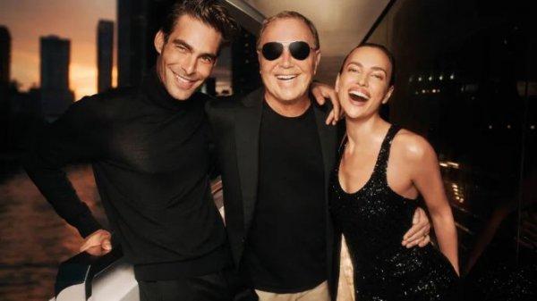 Irina Shayk starred for an advertisement new perfume in the company of a brutal handsome man