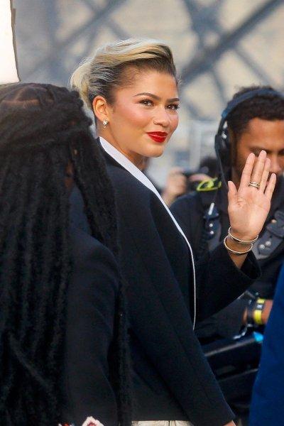 Zendaya's look at Paris Fashion Week was considered controversial