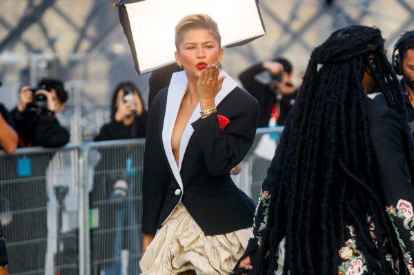 Zendaya's look at Paris Fashion Week was considered controversial