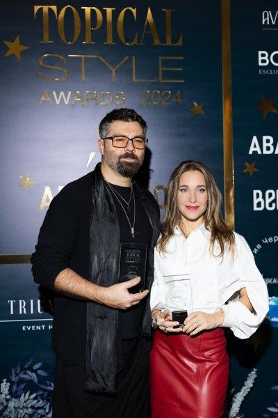 Yulia Savicheva, Natalia Podolskaya and Daria Filatova chose black at the Topical Style Awards 2024