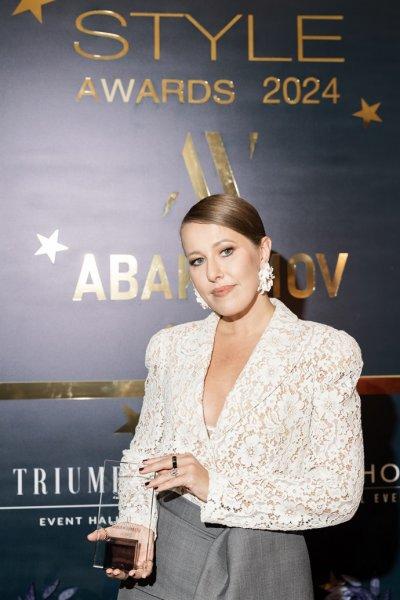 Yulia Savicheva, Natalia Podolskaya and Daria Filatova chose black at the Topical Style Awards Awards 2024