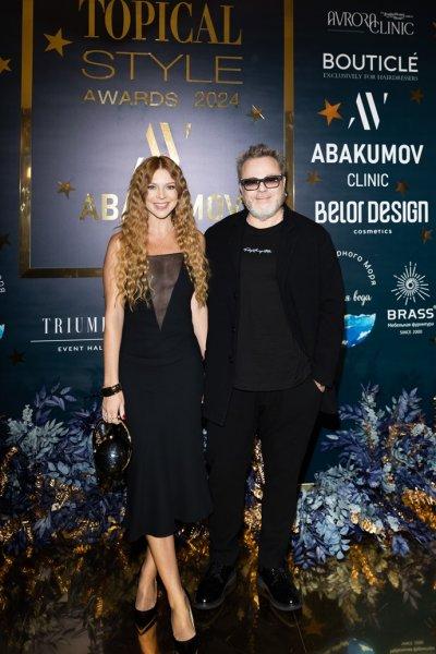 Yulia Savicheva, Natalia Podolskaya and Daria Filatova chose black at the Topical Style Awards 2024